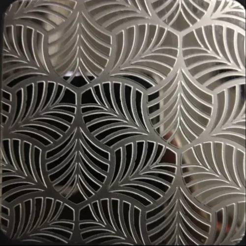 1 mm SS304L Stainless Steel Sheet, Silver, Etched Finish, 2D Design Manufacturers, Suppliers in Hyderabad