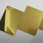 Gold Color Stainless Steel Sheet Manufacturers in Salem