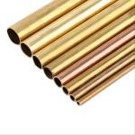 Hot Rolled Brass Pipes, Round, Polished Finish Manufacturers in Bhuj