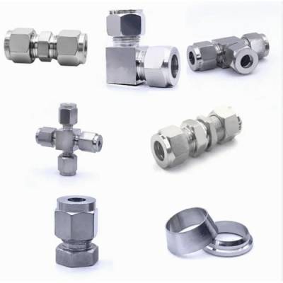 Silver Stainless Steel Tube Fittings Manufacturers in Dholka