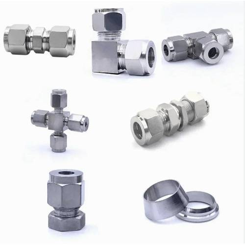 Silver Stainless Steel Tube Fittings Manufacturers, Suppliers in Valsad