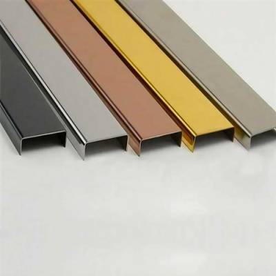 Stainless Steel Custom Profiles for Decor & Interior Designing 304 Grade 8 to 10 Feet Length Gold Rose Gold More 5 Pieces Manufacturers in Dholka